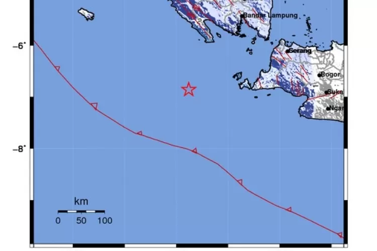  Pusat gempa berada di laut 176 Km barat daya (BMKG)