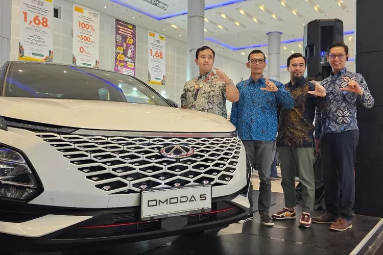 Chery Omoda 5 Dipamerkan di IIMS Surabaya 2023 (foto PT CSI)