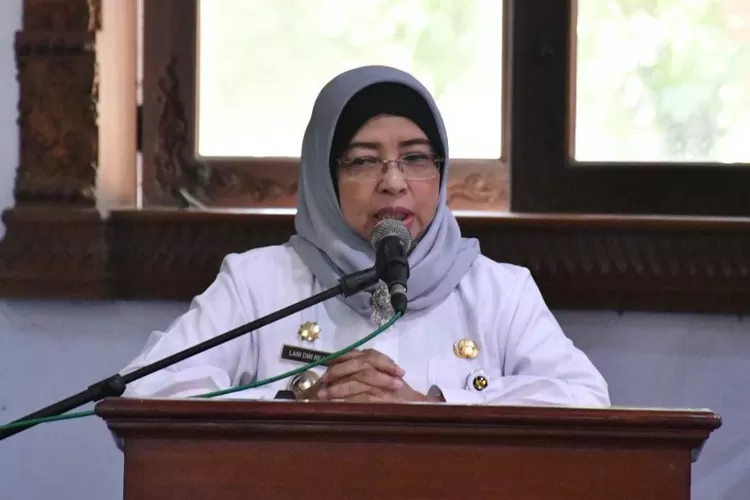 Penjabat (Pj) Bupati Batang Lani Dwi Rejek.  (Muslihun kontributor Batang)