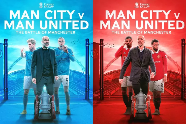 Final Piala FA yang Mempertemukan Antara Dua Manchester, Yaitu Manchester City dan Manchester United (www.instagram.com/@emiratesfacup)