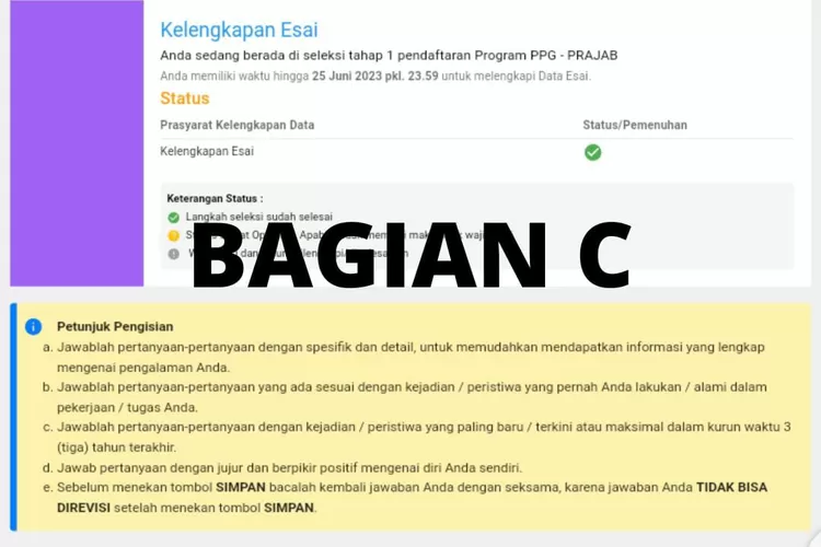 Dijamin Lulus! Berikut Contoh Jawaban Bagian C Esai PPG Prajabatan 2023 ...