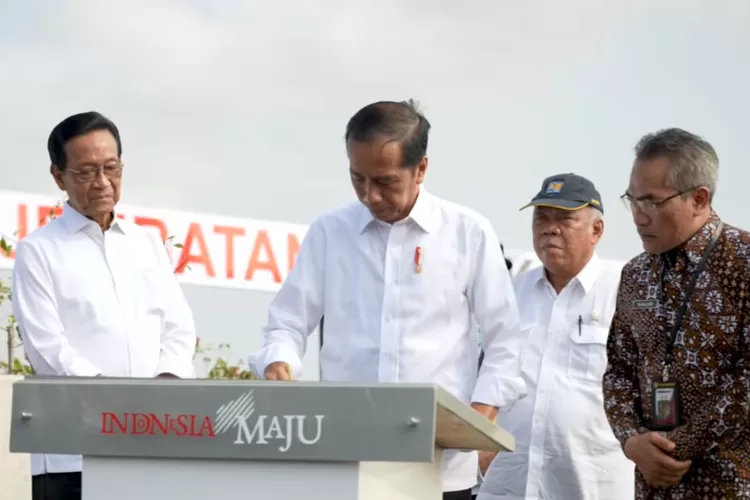 presiden resmikan jembatan Kretek 2 di Kabupaten Bantul (YouTube Sekretariat Presiden)