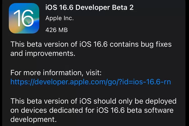 Fitur terbaru iOS 16.6 Beta 2 yang dirilis oleh Apple (XDA-Developers)