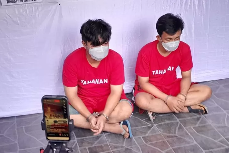 Dua tersangka kasus pabrik narkoba di Semarang terancam hukuman mati.  (Ayosemarang.com/ Audrian Firhannusa)