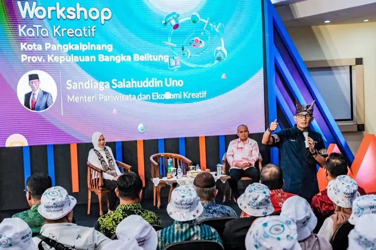 Menparekraf Sandiaga Salahuddin Uno 