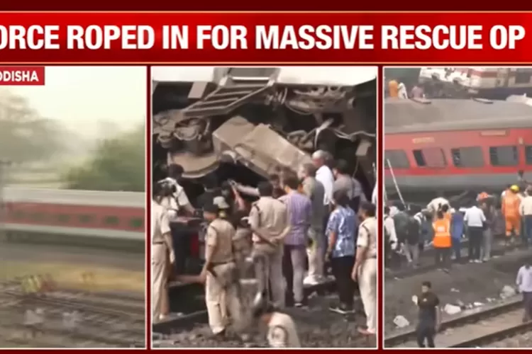 Kecelakaan Kereta Api Howrah Superfast Express di India