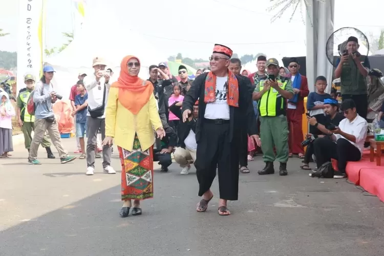 SERU : Lebaran Depok 2023 yang berlamgsung di Garden at Candi Sawangan, Kelurahan Curug, Kecamatan Bojongsari, Rabu (17/5). (DOK RADAR DEPOK)