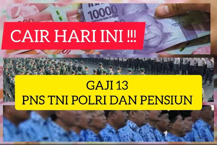 Hore Gaji Cair Hari Ini Pns Tni Polri Dan Pensun Langsung Tarik Tunai Di Atm Cek Di Sini