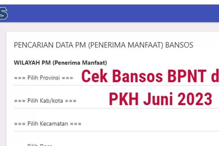 Cek Bansos Juli 2023 BPNT Dan PKH Tahap Ini Beda Jumlah Dengan Tahap 3