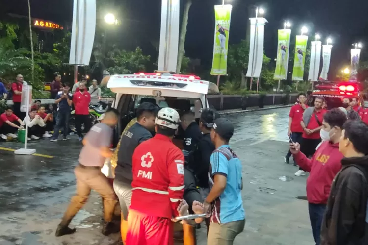 terjadi kebakaran di mall lippo plaza ekalokasari. Foto/Instagram (Foto/Instagram)