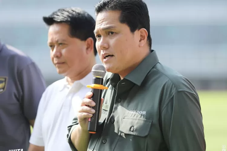 Erick Thohir, Menteri BUMN dan Ketua Umum PSSI yang dijagokan sebagai cawapres (Instagram/@pssi)