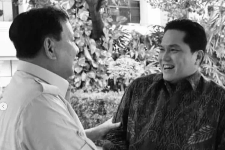 Cawapres Prabowo Subianto, Erick Thohir sosok yang punya kemampuan