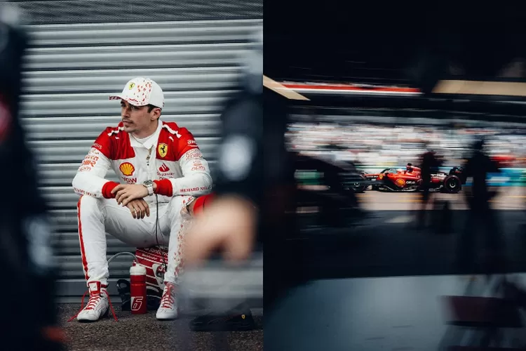 Potret Charles Leclerc saat GP Monaco dan kemudian Leclerc kesulitan di GP Spanyol  di Formula 1 (tangkapan layar instagram.com/charles_leclerc/)