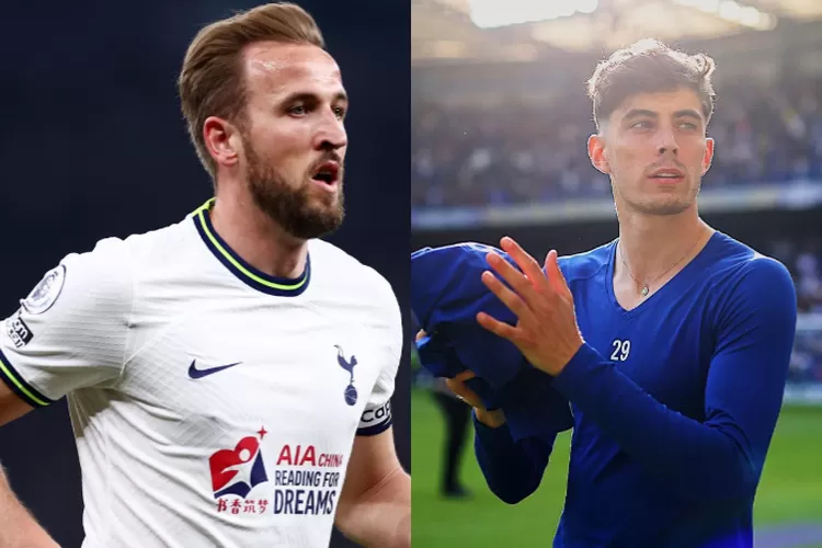 Real Madrid menetapkan Harry Kane (kiri) sebagai target prioritas dan tidak berminat lagi mendatangkan Kai Havertz (kanan) (Kolase Instagram @harrykane dan @kaihavertz29)