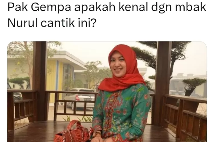 Nurul Cantik Tiba-tiba jadi Sorotan Netizen Dikaitkan dengan Muhammad Gempa Awaljon Putra&nbsp; (PartaiSocmed )