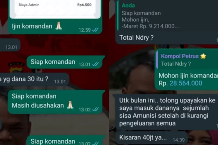 VIRAL Bripka Andry Setor Uang 650 Juta Ke Komandan Tapi Malah Didemosi ...