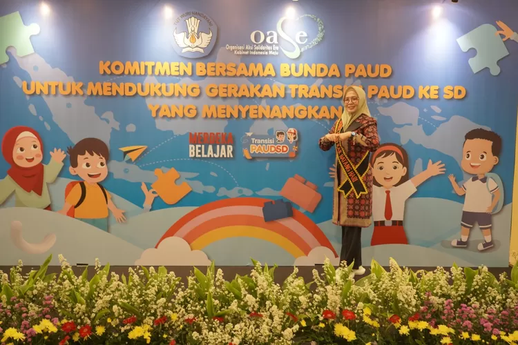 Bunda PAUD Zulva Fadhil Menghadiri Gerakan Transisi PAUD ke SD se-Indonesia di Jakarta (Dok. Annuza An)