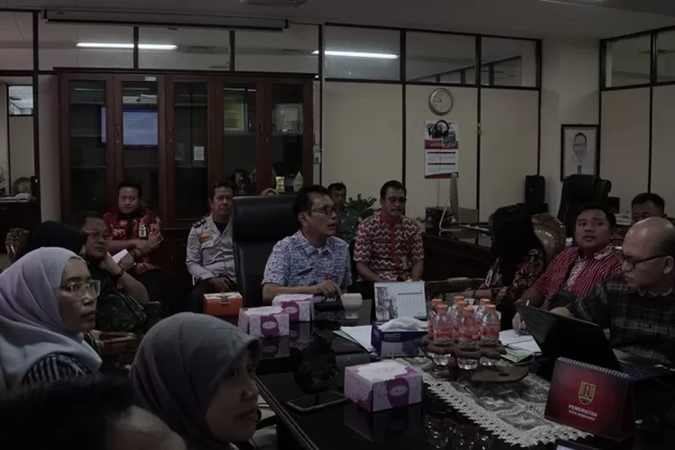 USM-Kemendikbudristek-Pemkot Semarang menggelar rapat perispan KRI 2023. 