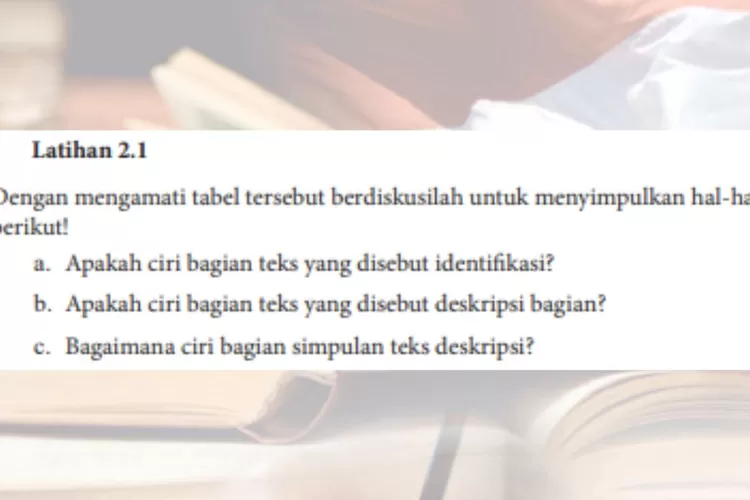 Bahasa Indonesia kelas 7 halaman 19 Kurikulum 2013
