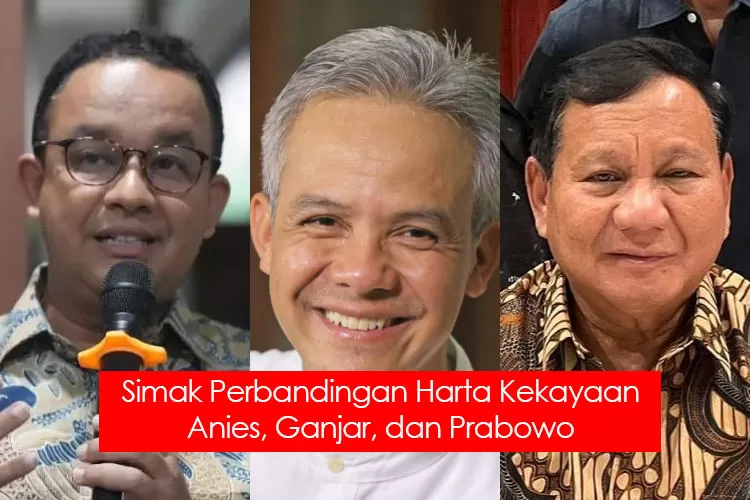 Simak Perbandingan Harta Kekayaan Anies, Ganjar, Dan Prabowo, Ternyata ...