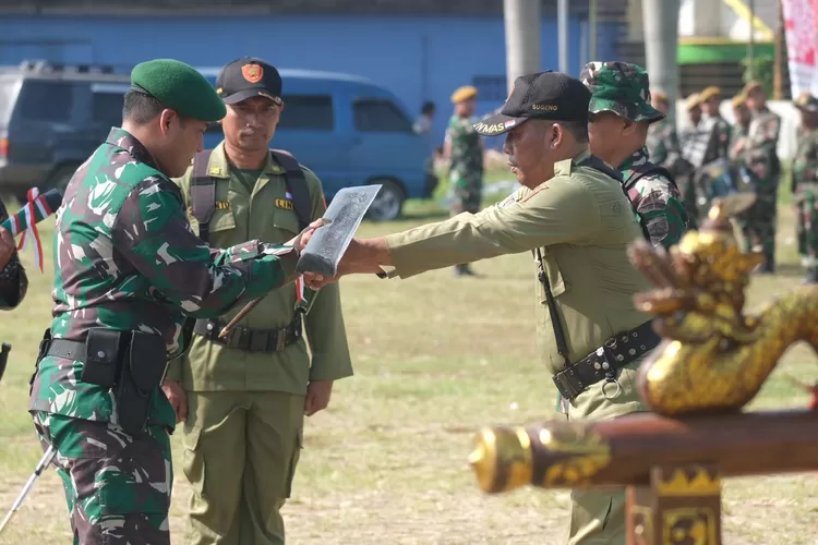 Upacara penutupan TMMD Sengkuyung Tahap I-2023  ( dok.pemkot magelang)