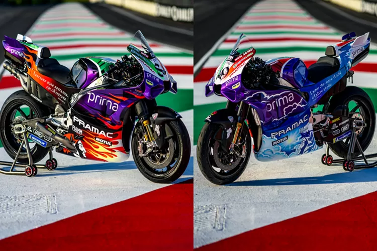 Jelang MotoGP Italia, Pramac Racing Pamer Livery Spesial yang Penuh Warna (Pramac Racing)