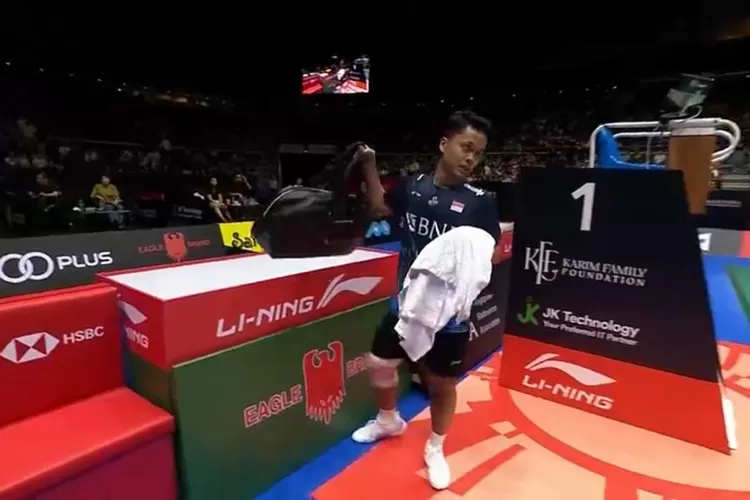 Anthony S Ginting ciptakan hattrick berlaga di partai puncak Singapore Open berturut - turut