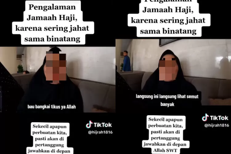 Cerita Jemaah Haji Alami Kejadian Tak Menyenangkan di Tanah Suci Lantaran Pernah Berbuat Jahat pada Binatang (TikTok @hijrah1816)