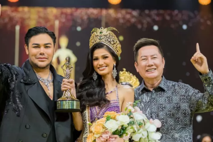 Ritassya Wellgreat berhasil jadi juara Miss Bintang Indonesia 2023 (Instagram @ivan_gunawan)