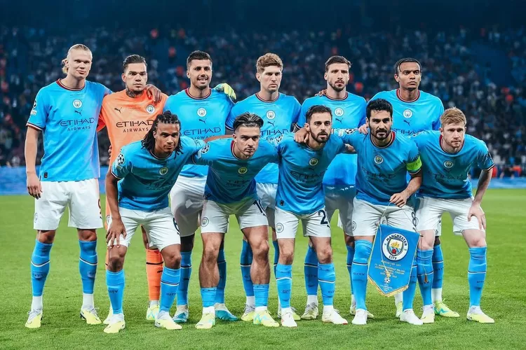 Manchester City berhasil meraih gelar Liga Champions Eropa untuk pertama kalinya sepanjang sejarah klub (Instagram @mancity)