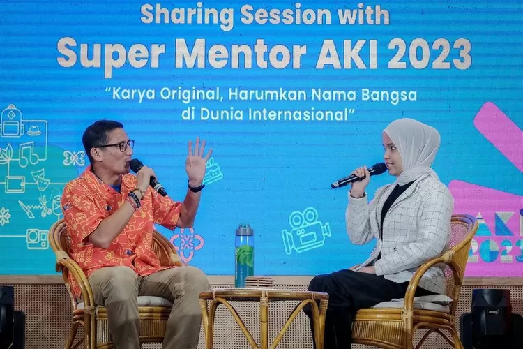 Menparekraf Sandiaga Salahuddin Uno 