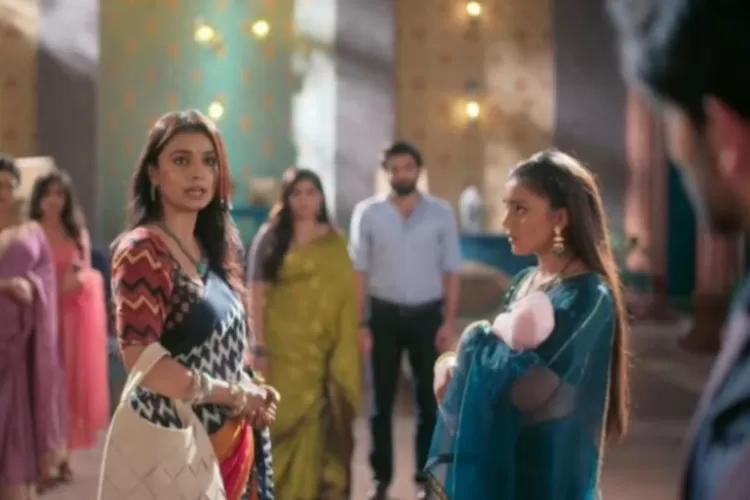 Sinopsis Imlie ANTV 12 Juni 2023: Malini Datang ke Rumah Rathore, Ambil Bayi yang Diadopsi Imlie dan Aryan (Gorajuara.com/ dok : YouTube/@NiaTV)