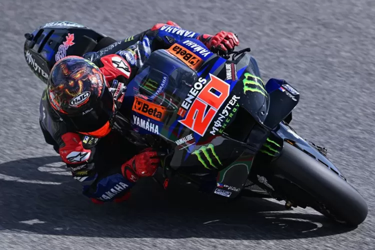 Fabio Quartararo dalam MotoGP Italia 2023 (Monster Energy Yamaha MotoGP)