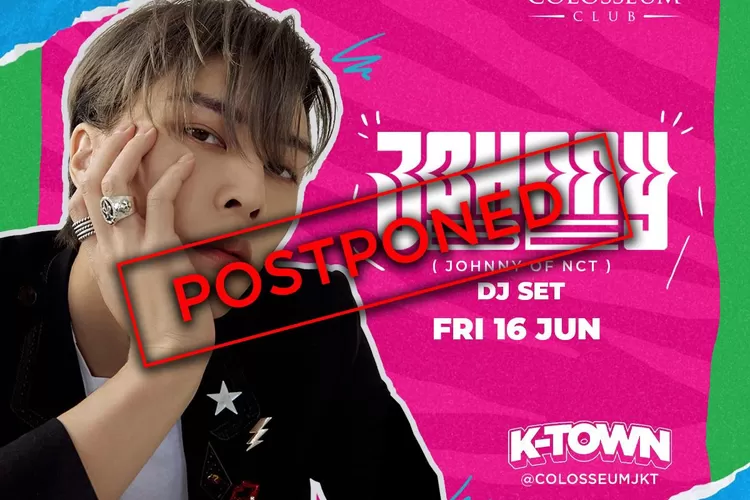 Colosseum Club Jakarta tunda acara Johnny NCT (Colosseum Club Jakarta)