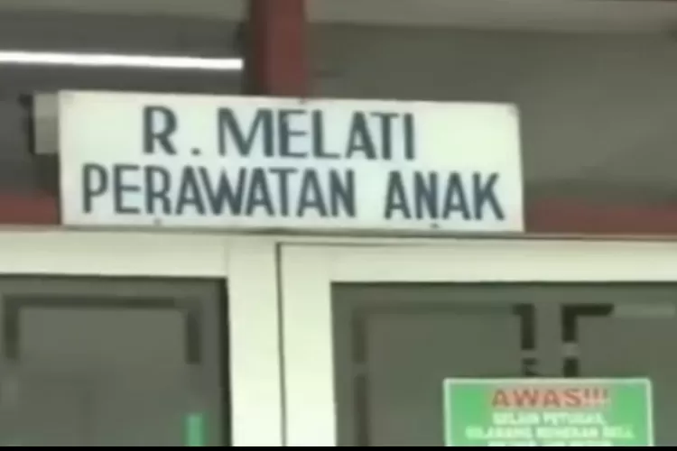 Ruang perawatan balita yang diduga positif sabu (Instagram @net2netnews)