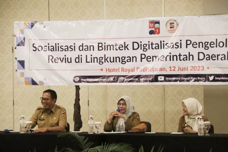 Sekda Kota Bogor, Syarifah Sofiah membuka SIPELARI di Royal Hotel Bogor, Senin (12/6/2023).