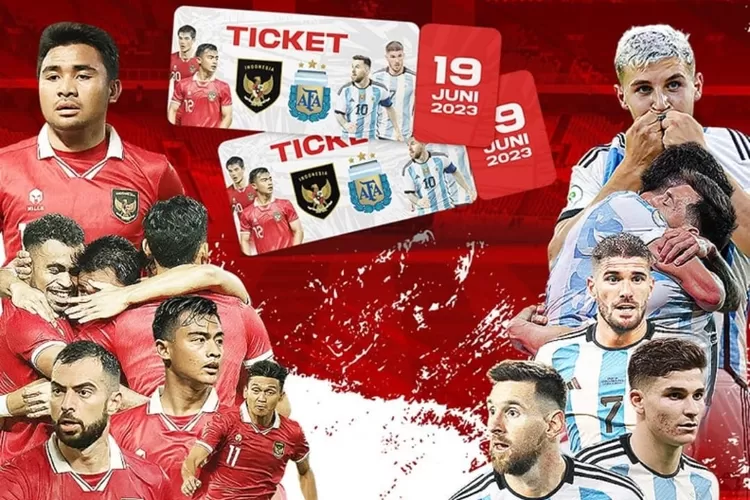 Jadwal &amp; Cara Penukaran Tiket Pertandingan Timnas Indonesia vs Argentina FIFA Matchday 2023 (instagram @pssi)