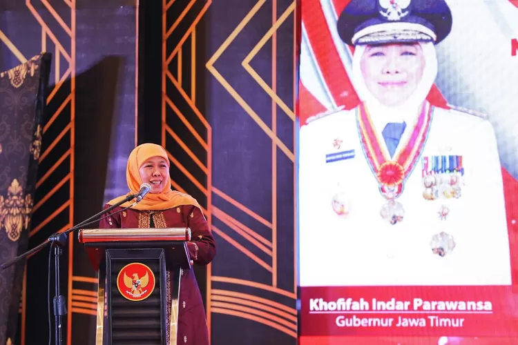 Gubernur Jawa Timur Khofifah Indar Parawansa. (Pemprov Jatim)