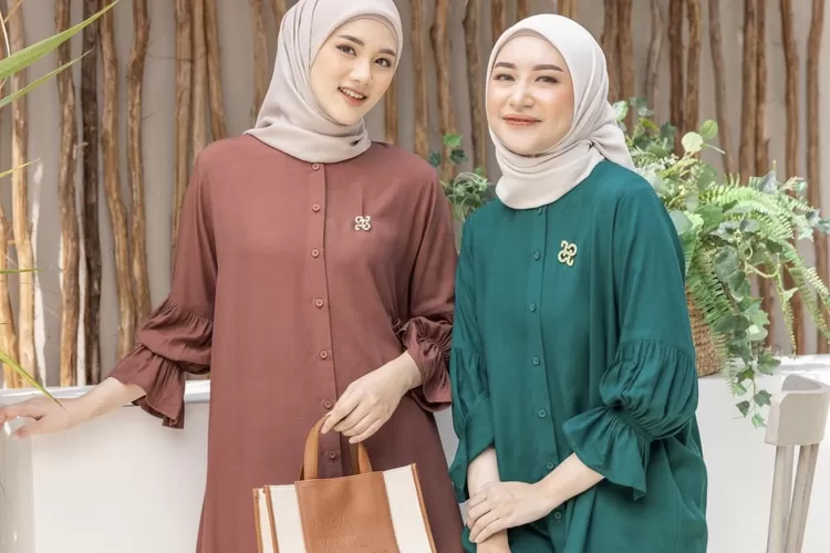 Rekomendasi bahan hijab anti panas (Instagram @heaven_lights)