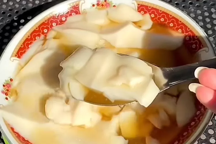 Wedang Tahu di dekat Pasar Kranggan (TikTok JajanJogjayuk)