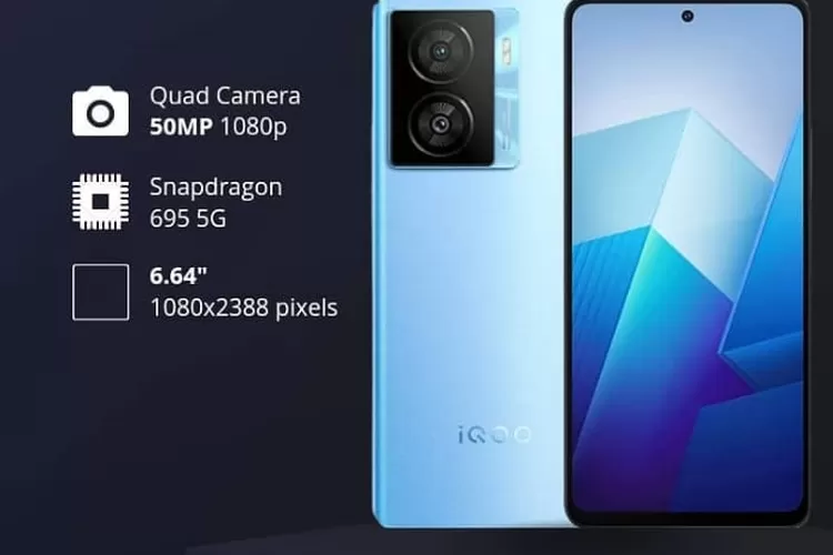 Spesifikasi Vivo iQOO Z7x 5G RAM 8 GB, Harganya Rp3 Jutaan