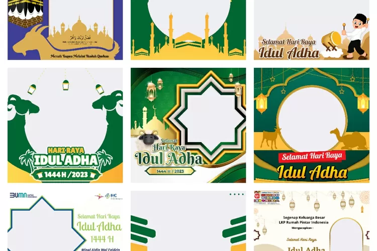 Link Twibbon Hari Raya Idul Adha H Tahun Estetik Dan Tinggal Klik Hallo Id