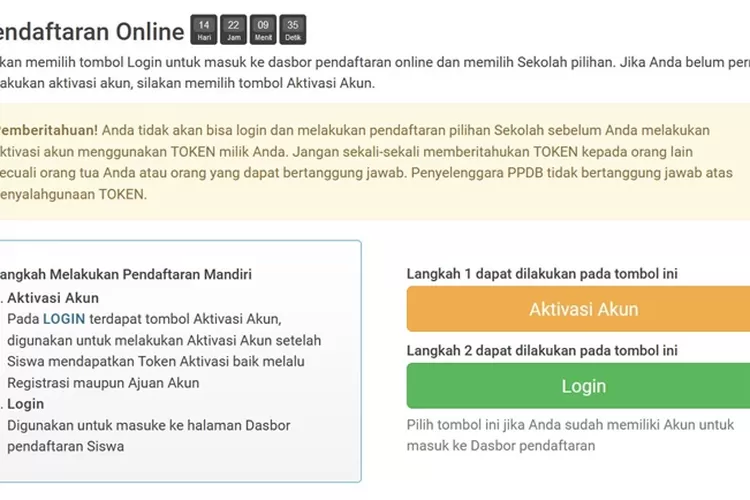 Login ppdb.jatengprov.go.id untuk Pengajuan Akun dan Verifikasi PPDB Jateng 2023.