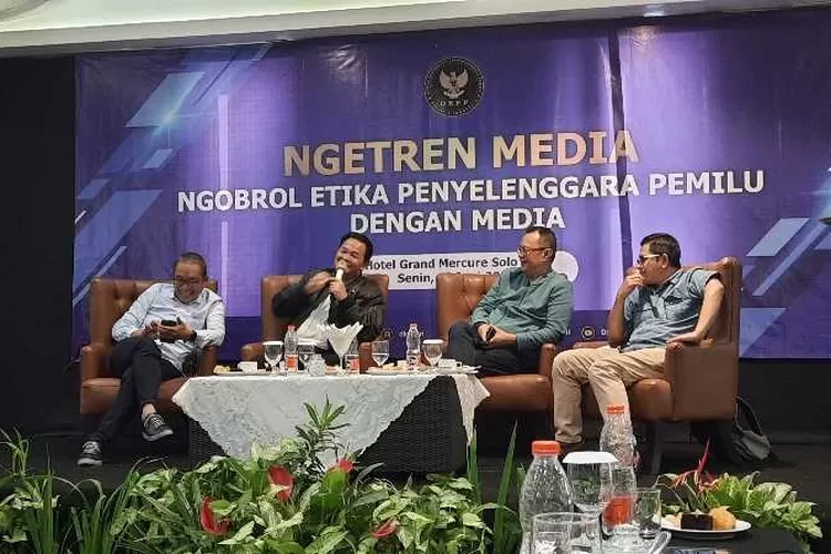 acara Ngobrol Etika Penyelenggara Pemilu Bareng Media yang diadakan DKPP (Endang Kusumastuti)