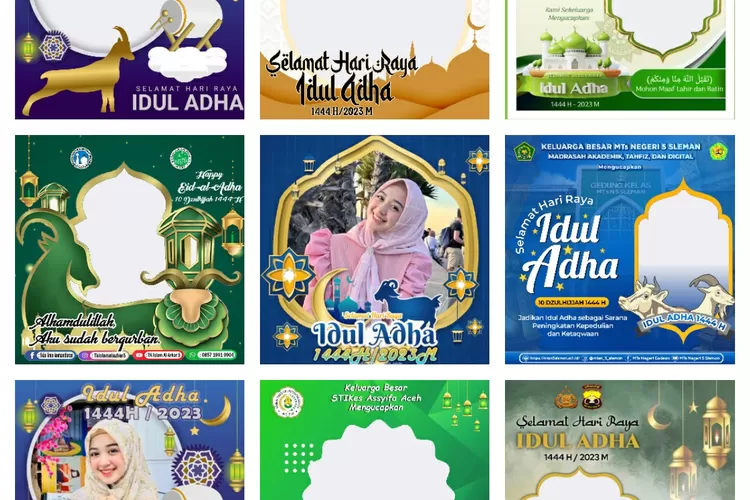 Link Download Twibbon Idul Adha H Qurban Jangan Dilihat Wujudnya Teladani Niat Dan