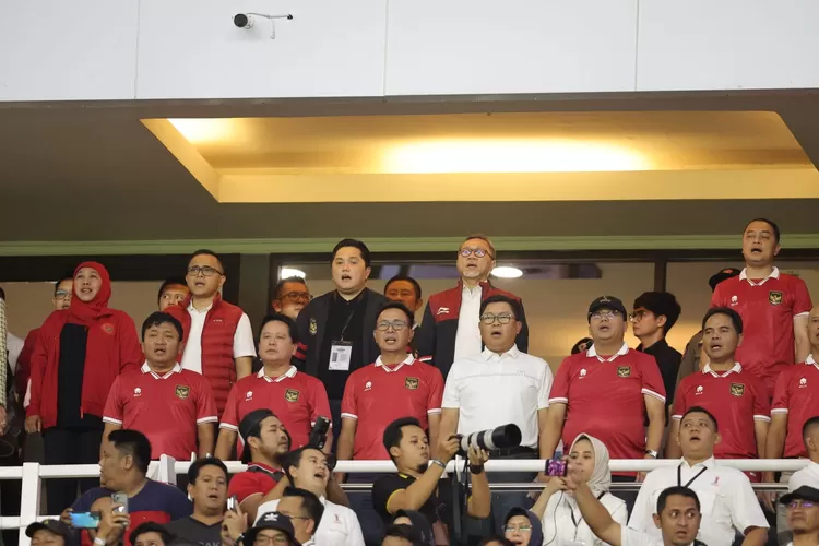 Ketum PSSI Erick Thohir Puas dengan permainan Timnas Indonesia (PSSI)