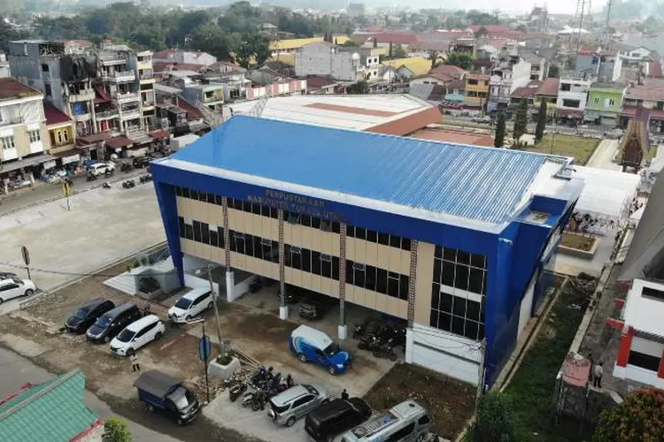 Gedung baru Perpustakaan Toraja Utara, Sulawesi Selatan. (dok. Perpusnas)