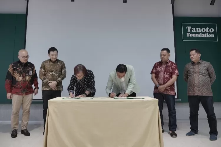 MFA Menandatangani MoU Antara Pemkab Batang Hari bersama Tonoto Foundation di Jakarta&nbsp; (Dok. Annuza)