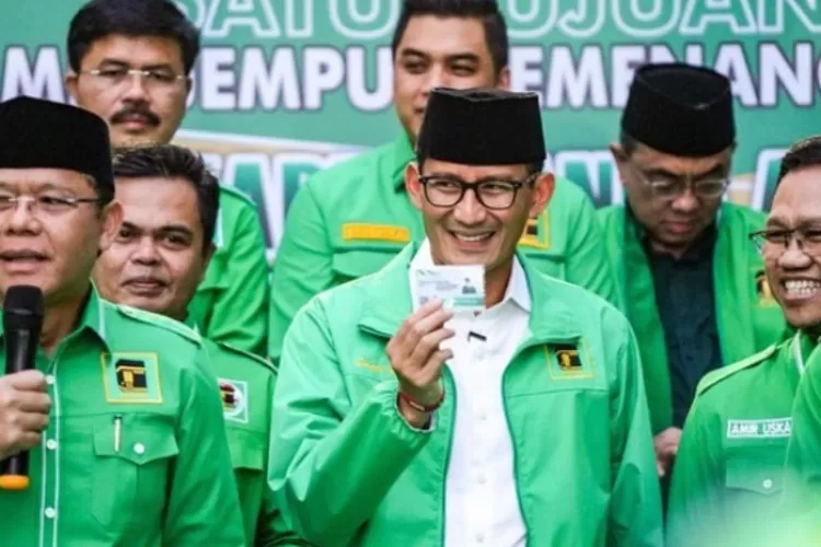 Sandiaga Uno resmi berlabuh ke Partai Persatuan Pembangunan (PPP) hingga miliki peluang  sebagai Cawapres Ganjar Pranowo dalam Pilpres 2024 (Tangkapan Layar Instagram @sandiuno)