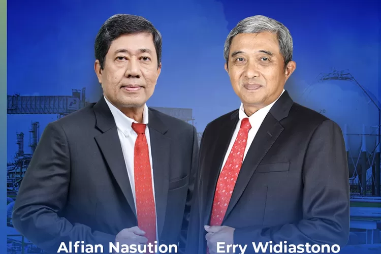 Dua direksi baru Pertamina, Alfian Nasution dan Erry Widiastono  